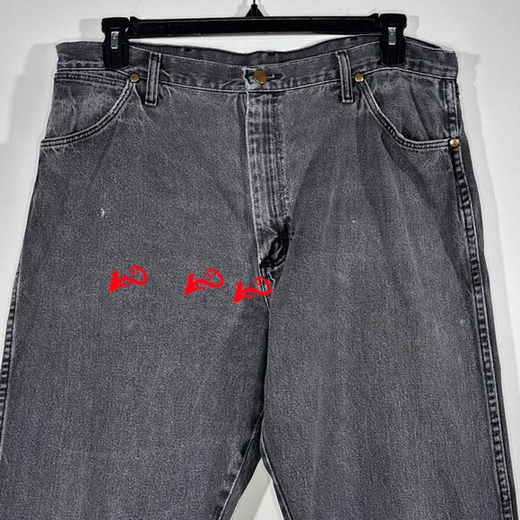 Wrangler Men's Gray Jeans‎ Size 38 - Picture 3 of 16